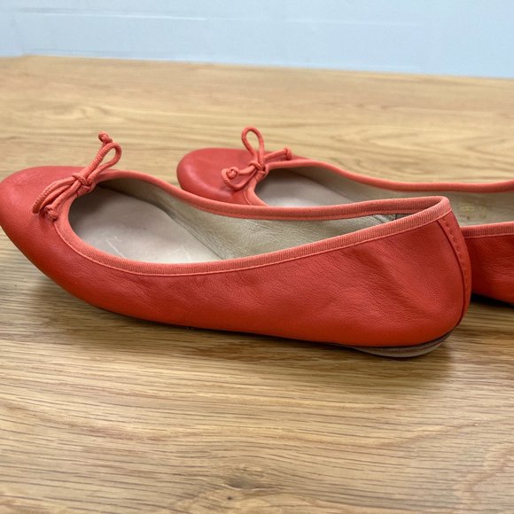 Bagllerina Paris Foldable Ballet Flats - Coral - Picture 1 of 9